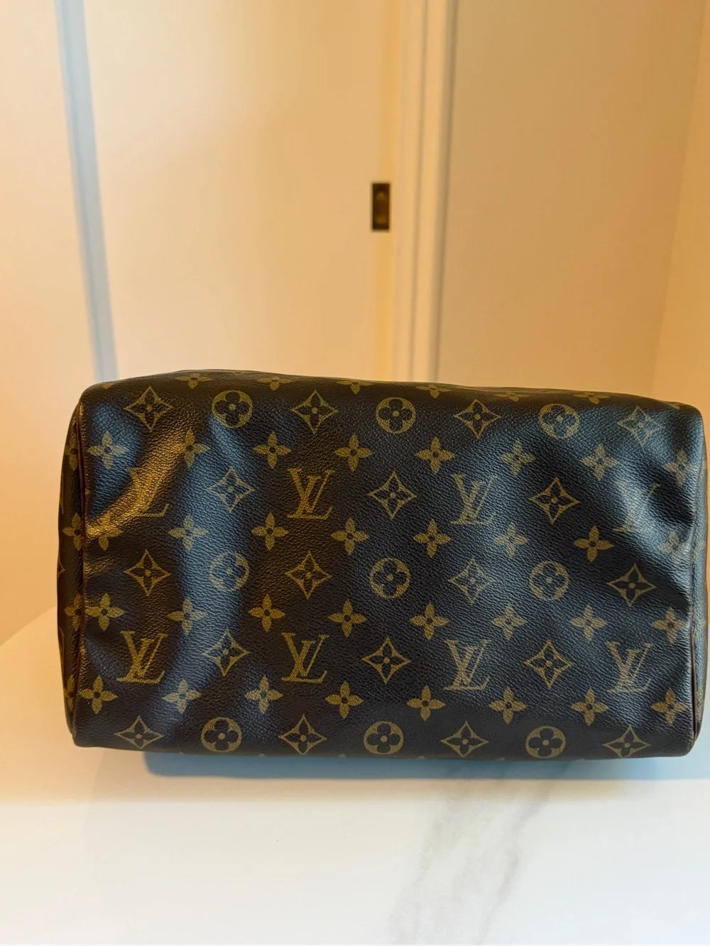 Louis Vuitton Brown Monogram Speedy 30 Handbag - Brown